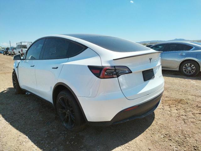 5YJYGDEF3LF023488 - 2020 TESLA MODEL Y أبيض صورة 3