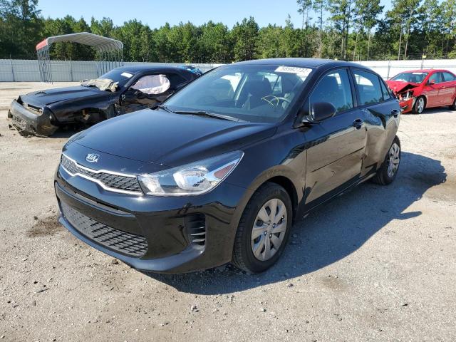 3KPA24AB8KE242907 - 2019 KIA RIO S BLACK photo 2