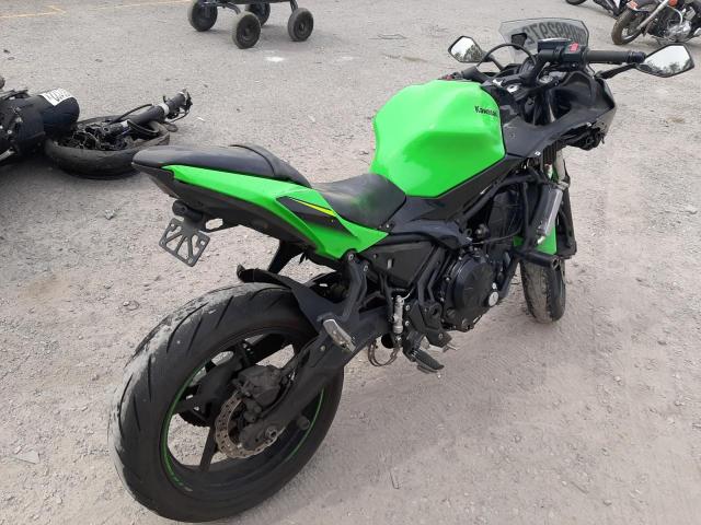 JKAEXEK17JDA12903 - 2018 KAWASAKI EX650 F GREEN photo 4