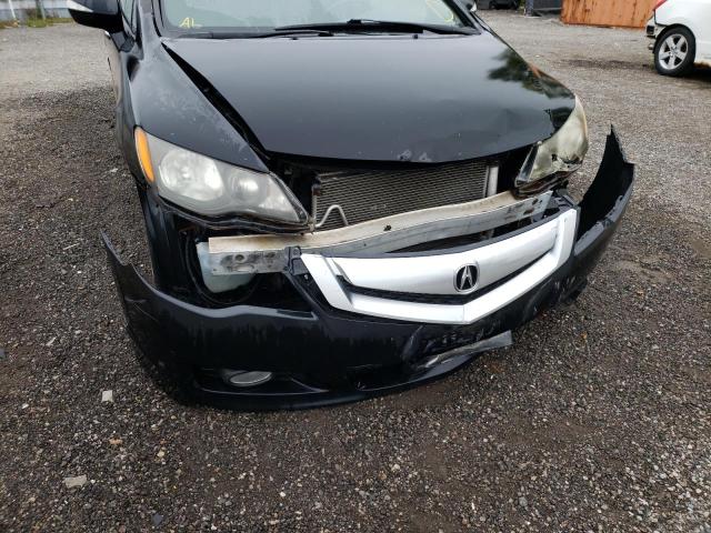 2HHFD56739H201638 - 2009 ACURA CSX TECHNO BLACK photo 9