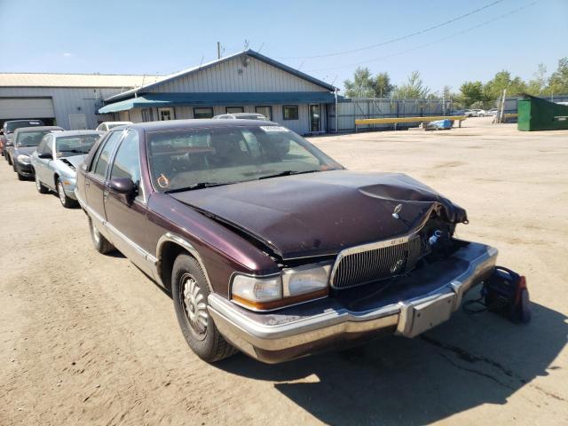 1G4BN5377PR412028 - 1993 BUICK ROADMASTER BURGUNDY photo 1