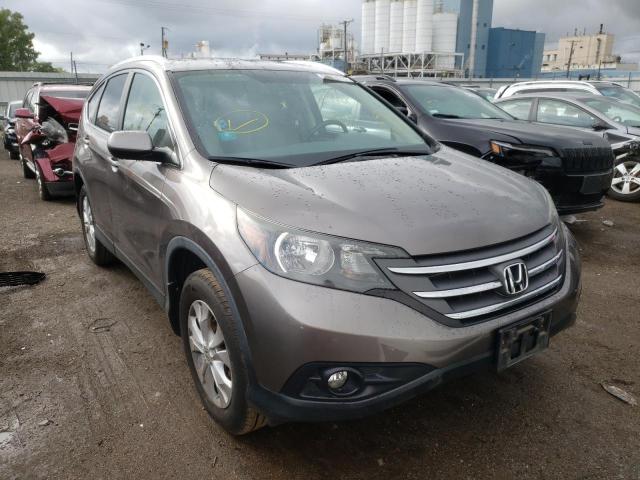 5J6RM4H71DL069640 - 2013 HONDA CR-V EX-L BROWN photo 1