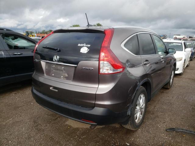 5J6RM4H71DL069640 - 2013 HONDA CR-V EX-L BROWN photo 4