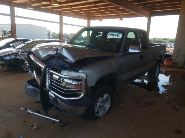 2GCEK19T1Y1210531 - 2000 CHEVROLET SILVRDO LS 棕色 照片 2