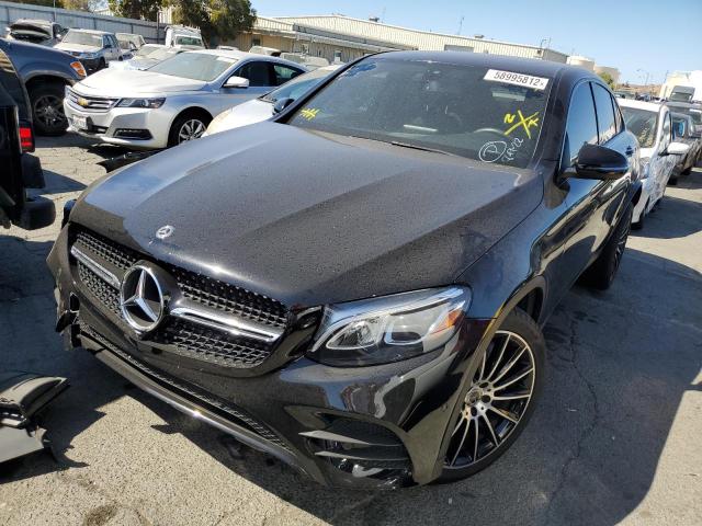 WDC0J4KB1KF573020 - 2019 MERCEDES-BENZ GLC COUPE BLACK photo 2