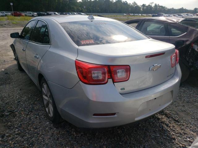 1G11H5SL3EF263114 - 2014 CHEVROLET MALIBU LTZ ვერცხლისფერი ფოტო 3