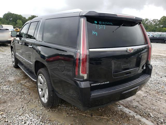 1GYS4HKJ3JR117337 - 2018 CADILLAC ESCALADE E BLACK photo 3