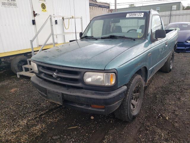 4F4CR12A5RTM59025 - 1994 MAZDA B2300 TEAL photo 2