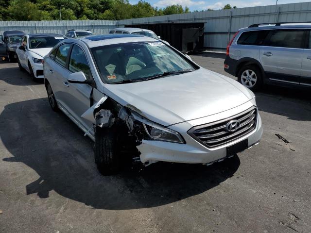 5NPE34AF1GH420175 - 2016 HYUNDAI SONATA SPO SILVER photo 1