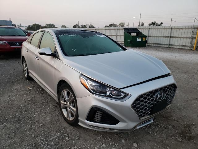 5NPE34AF0KH767084 - 2019 HYUNDAI SONATA LIM SILVER photo 1