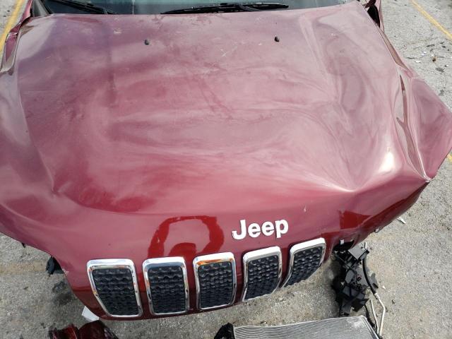 1C4PJMCX7KD172677 - 2019 JEEP CHEROKEE L MAROON photo 7