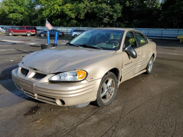 1G2NF52E91M580731 - 2001 PONTIAC GRAND AM SE1  photo 2