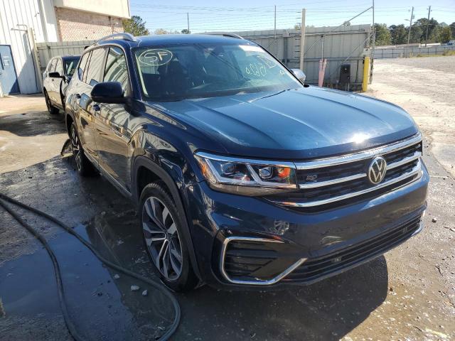 1V2CR2CA5MC558108 - 2021 VOLKSWAGEN ATLAS SEL BLUE photo 1