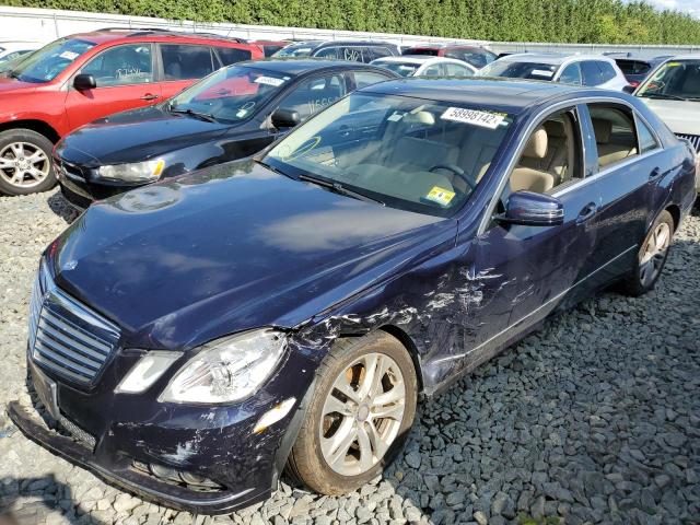 WDDHF8HB4AA076568 - 2010 MERCEDES-BENZ E350 BLUE photo 2