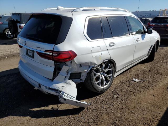 5UXCW2C07M9H44815 - 2021 BMW X7 XDRIVE4 WHITE photo 4