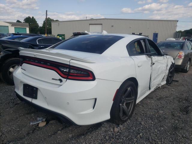 2C3CDXL96JH247027 - 2018 DODGE CHARGER SR WHITE photo 4