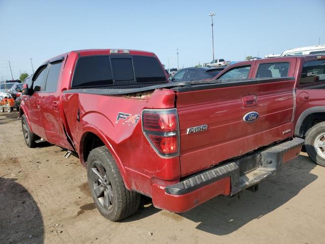 1FTFW1CF8BKD29700 - 2011 FORD F150 SUPER RED photo 3