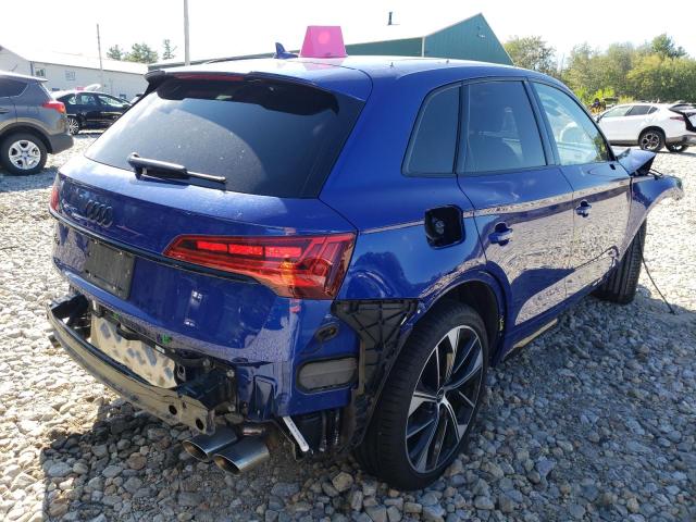 WA1C4AFY2N2035570 - 2022 AUDI SQ5 PRESTI BLUE photo 4