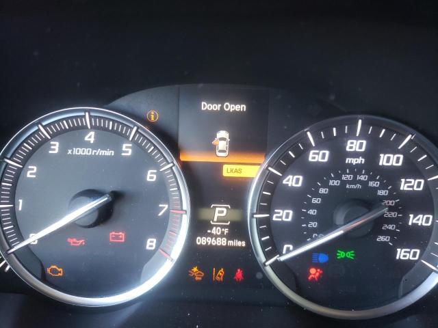 19UUB2F50HA007080 - 2017 ACURA TLX TECH SILVER photo 8