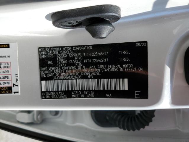 JTJDARBZ5M5021608 - 2021 LEXUS NX 300 BAS 白色 照片 10