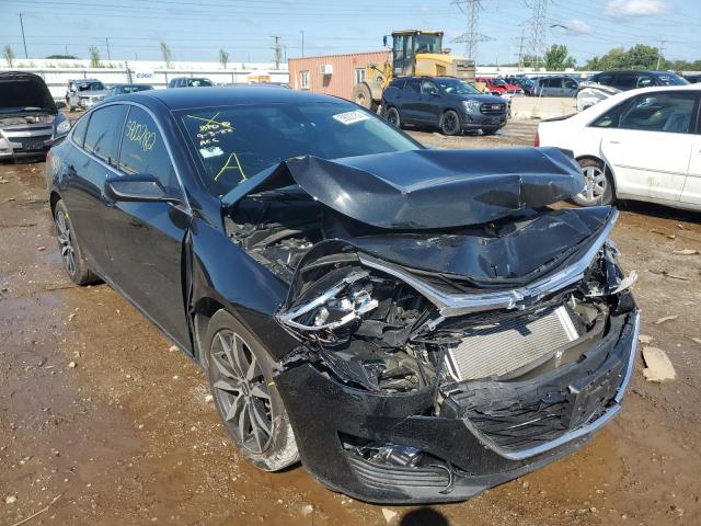 1G1ZG5STXMF043778 - 2021 CHEVROLET MALIBU RS BLACK photo 1