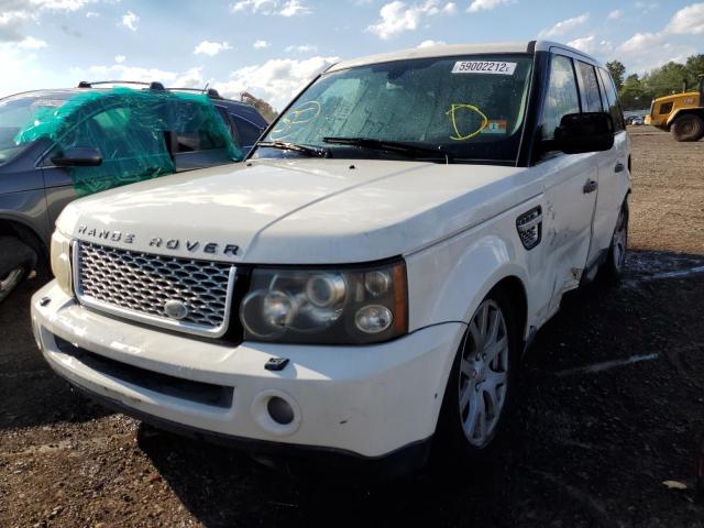 SALSK25457A991784 - 2007 LAND ROVER RANGE ROVE WHITE photo 2