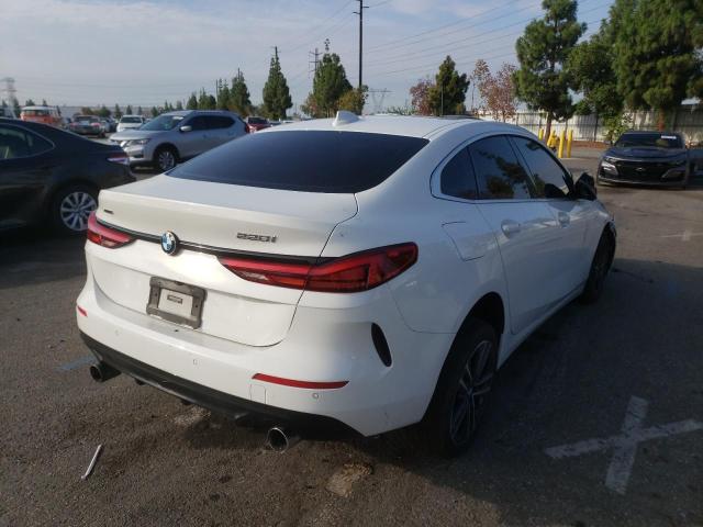 WBA73AK00L7F93332 - 2020 BMW 228XI WHITE photo 4