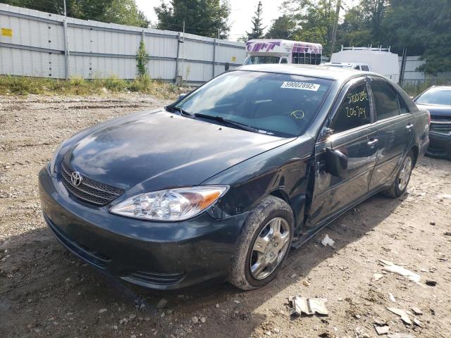4T1BE32K54U267011 - 2004 TOYOTA CAMRY LE GREEN photo 2