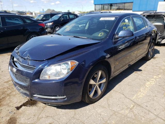 1G1ZC5E16BF228137 - 2011 CHEVROLET MALIBU 1LT 蓝色 照片 2