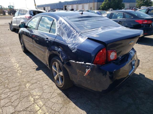 1G1ZC5E16BF228137 - 2011 CHEVROLET MALIBU 1LT 蓝色 照片 3