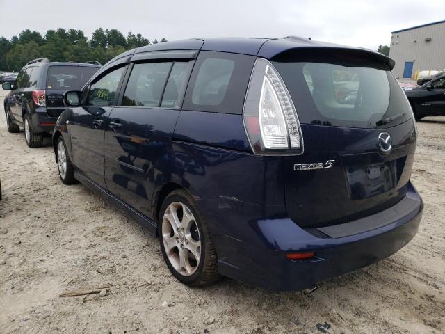 JM1CR293880305365 - 2008 MAZDA 5 TOURING BLUE photo 3