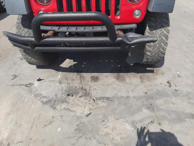 1C4AJWAG2EL120811 - 2014 JEEP WRANGLER S 红色 照片 9