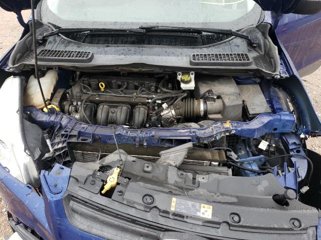 1FMCU0F74EUC27936 - 2014 FORD ESCAPE S BLUE photo 7