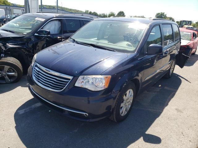 2C4RC1BG8ER255734 - 2014 CHRYSLER TOWN & CTY BLUE photo 2