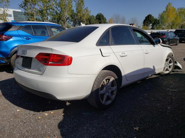 WAULF78K89N029074 - 2009 AUDI A4 2.0T QU WHITE photo 4