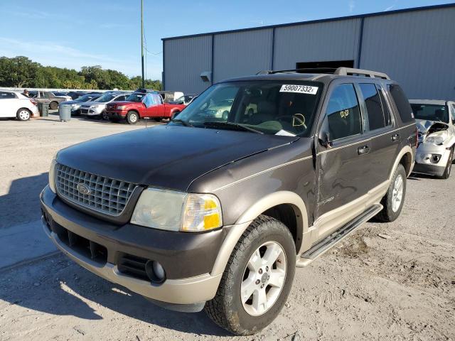 1FMZU64K35UA05814 - 2005 FORD EXPLORER E BROWN photo 2