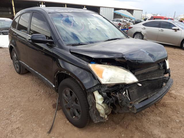 JHLRE38737C036322 - 2007 HONDA CR-V EXL BLACK photo 1