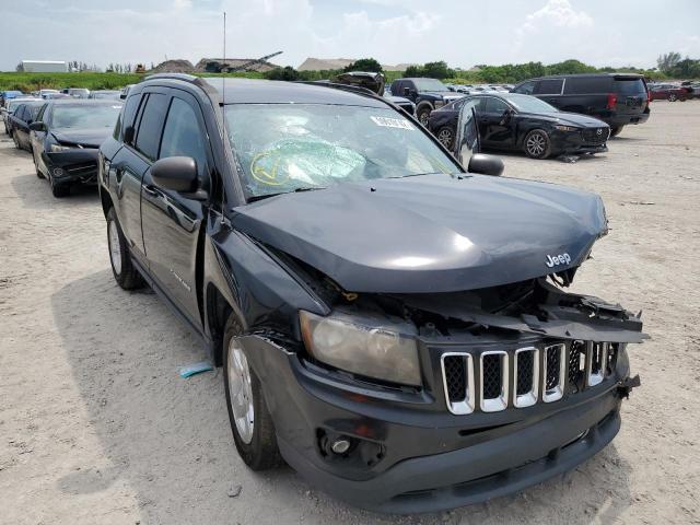 1C4NJCBA9ED844452 - 2014 JEEP COMPASS SP BLACK photo 1