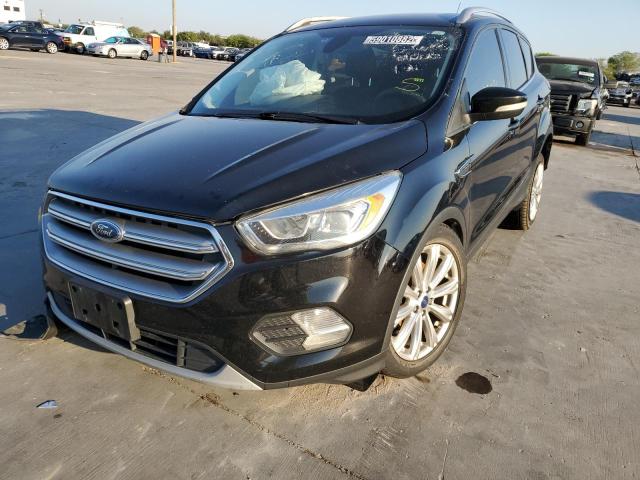 1FMCU0J99HUA64133 - 2017 FORD ESCAPE TIT BLACK photo 2