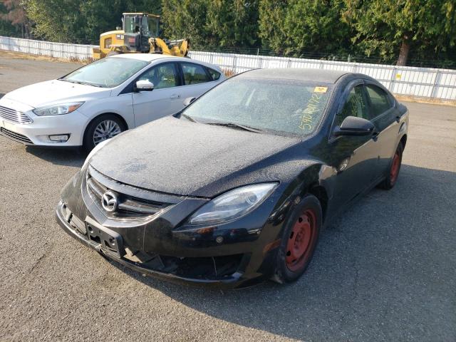 1YVHZ8BHXC5M06976 - 2012 MAZDA 6 I BLACK photo 2