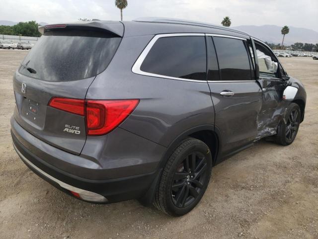 5FNYF6H08HB064079 - 2017 HONDA PILOT ELIT GRAY photo 4