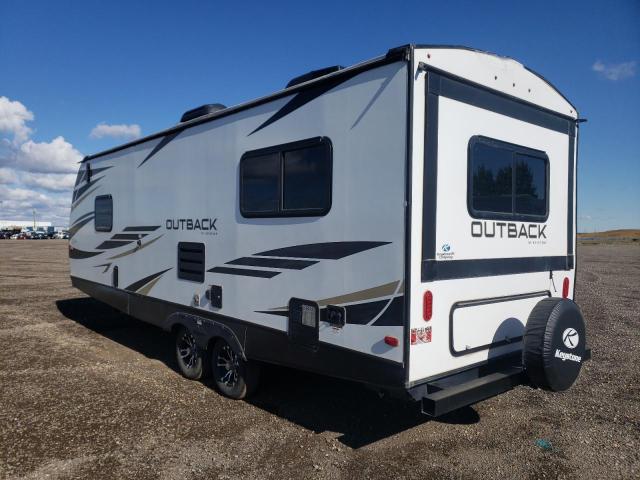 4YDT24024MB453254 - 2021 KEYSTONE OUTBACK WHITE photo 3
