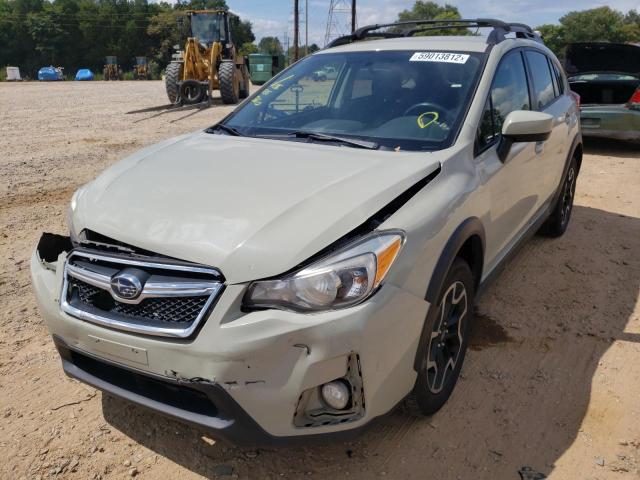 JF2GPABC7HH261132 - 2017 SUBARU CROSSTREK CREAM photo 2