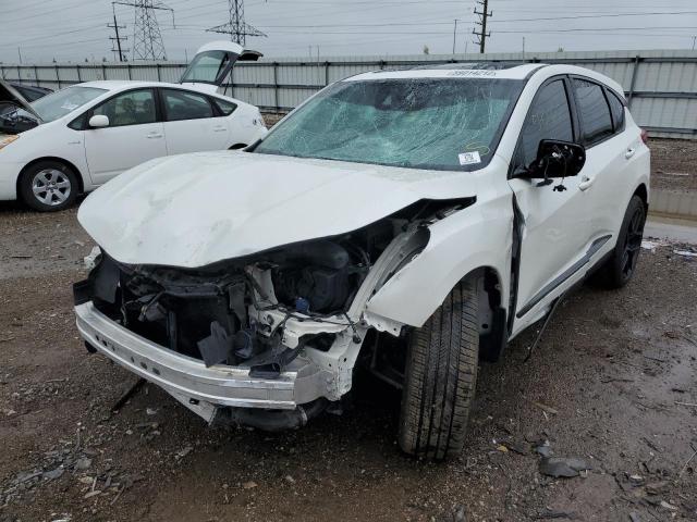 5J8TC2H78KL002325 - 2019 ACURA RDX ADVANC WHITE photo 2