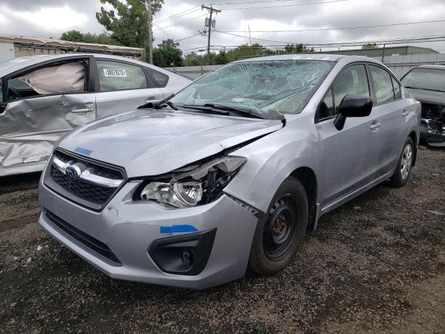 JF1GJAA63CG006011 - 2012 SUBARU IMPREZA SILVER photo 2