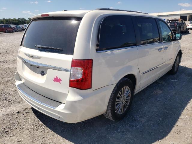 2C4RC1CG4DR683233 - 2013 CHRYSLER TOWN & COU WHITE photo 4