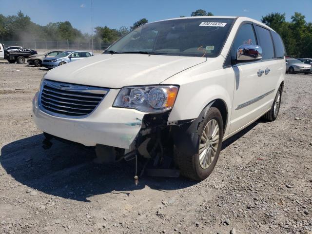 2C4RC1CG4DR683233 - 2013 CHRYSLER TOWN & COU WHITE photo 9