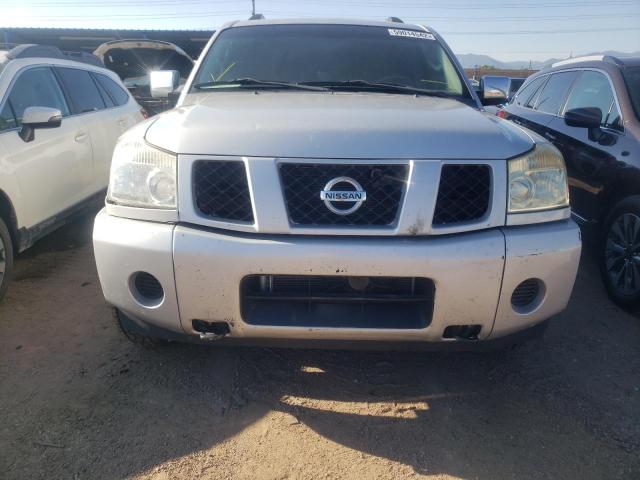 5N1AA08B25N703130 - 2005 NISSAN ARMADA SE SILVER photo 9