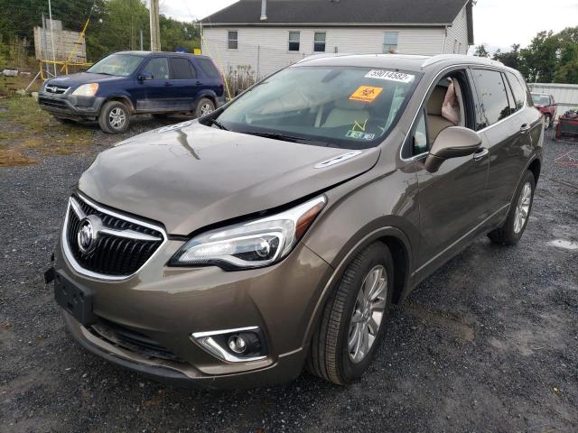 LRBFX2SA2KD005587 - 2019 BUICK ENVISION E TAN photo 2