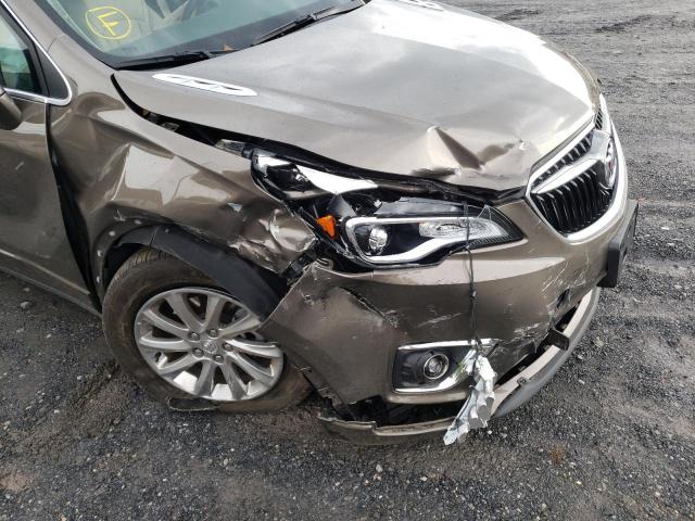 LRBFX2SA2KD005587 - 2019 BUICK ENVISION E TAN photo 9